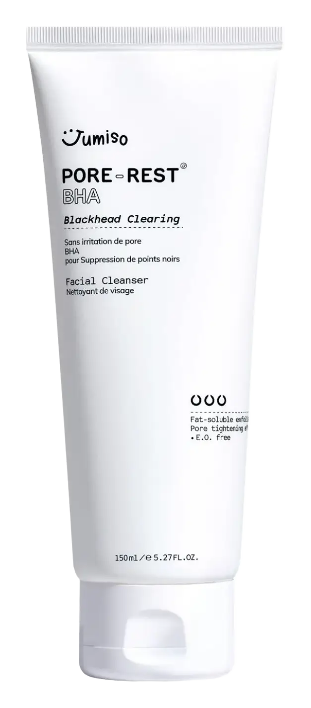JUMISO Pore-Rest BHA Blackhead Clearing Facial Cleanser