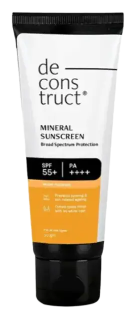 Deconstruct Mineral Sunscreen SPF 55+ PA++++