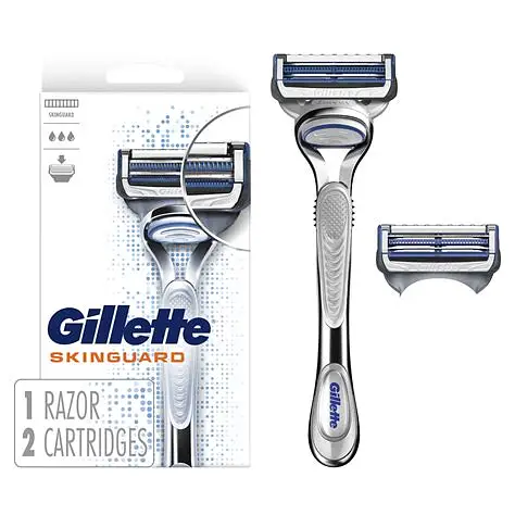 Gillette Skinguard Razor For Men with Sensitive Skin