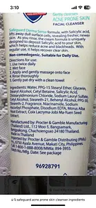 Safeguard Derma Sense Facial Cleanser