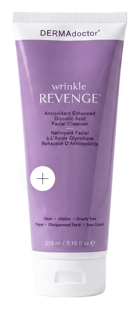 DERMAdoctor Wrinkle Revenge Antioxidant Enhanced Glycolic Acid Facial Cleanser