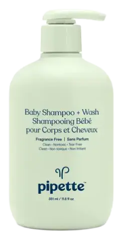 Pipette Tear-Free Baby Shampoo & Wash