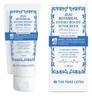 The Pure Lotus Jeju Botanical Hydro Boost Sunscreen SPF 50+