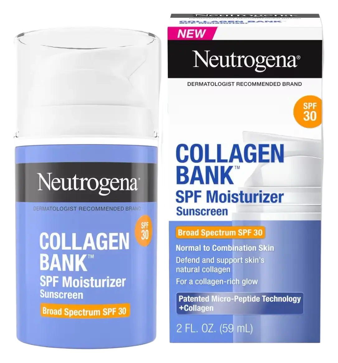 Neutrogena Collagen Bank SPF 30 Moisturizer Sunscreen