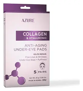 Azure Collagen & Hyaluronic Anti-Aging Under Eye Pads