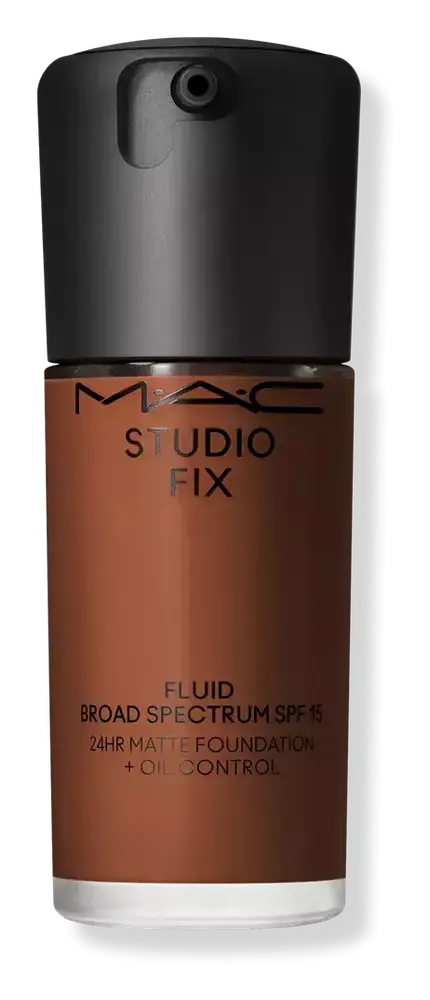 Mac Cosmetics Studio Fix Fluid SPF 15 24HR Matte Foundation + Oil Control NC63