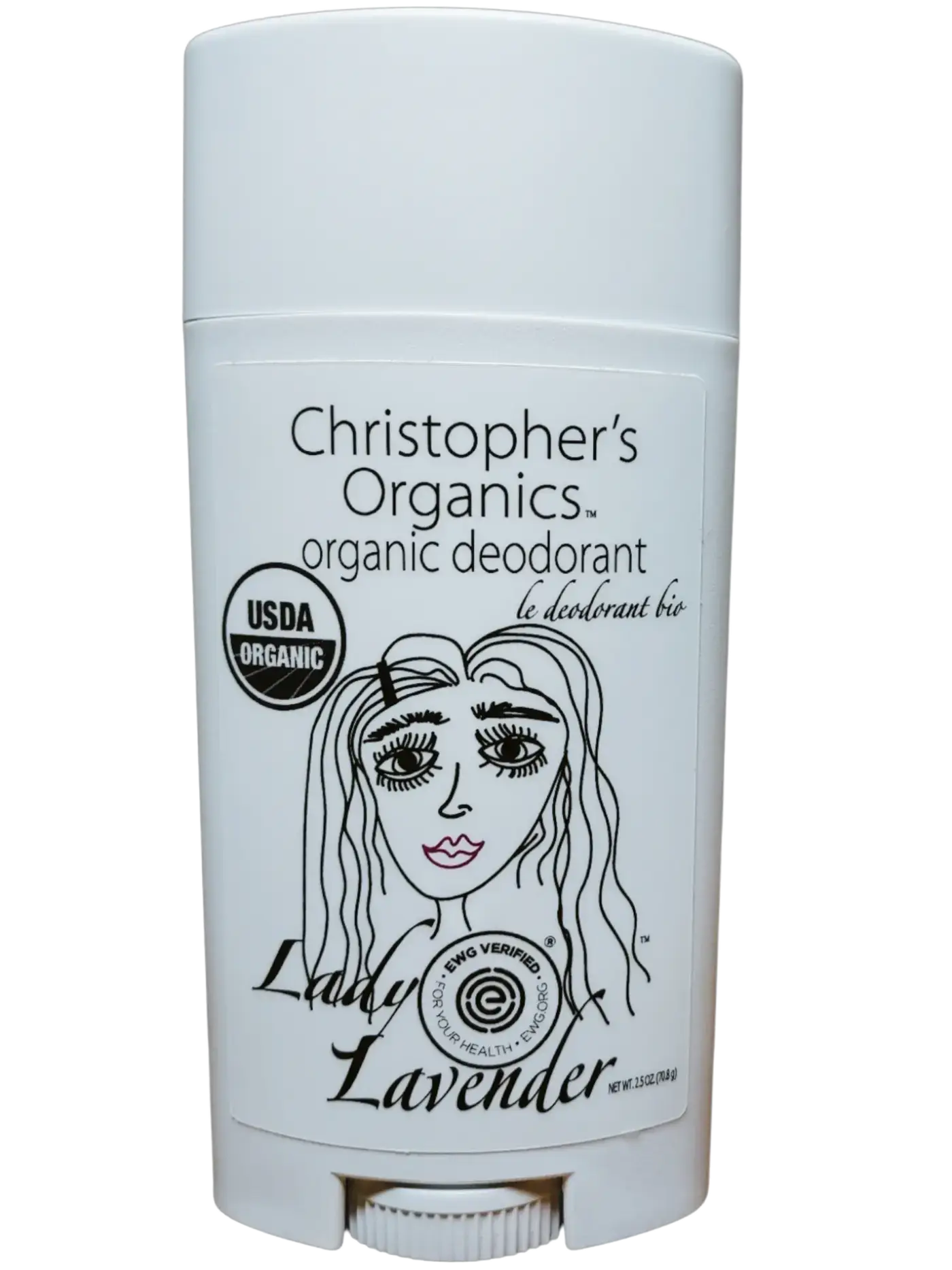 Christopher's Organics Lady Lavender Organic Deodorant