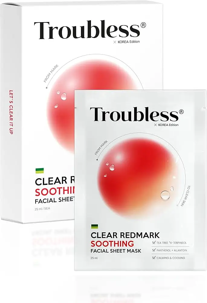 Troubless Clear Redmark Soothing Facial Sheet Mask