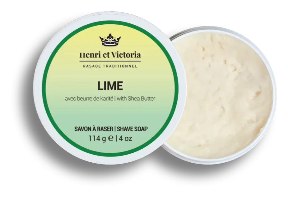 Henri Et Victoria Shave Soap Lime