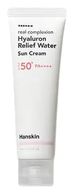 Hanskin Hyaluron Relief Water Sun Cream SPF50+