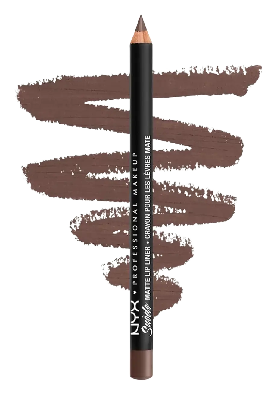 NYX Cosmetics Suede Matte Lip Liner 21 Brooklyn Thorn