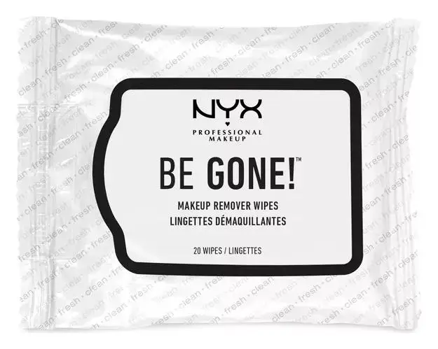 NYX Cosmetics Be Gone! Makeup Remover Wipes