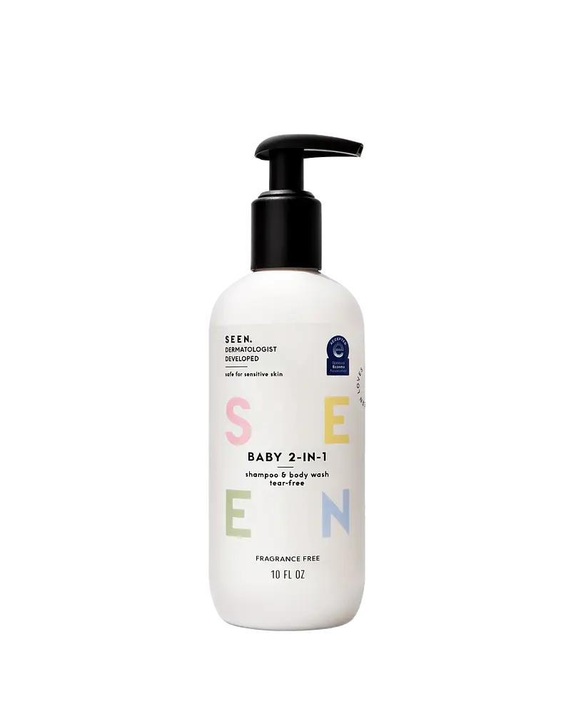 Seen Baby 2-In-1 Shampoo & Body Wash Fragrance Free