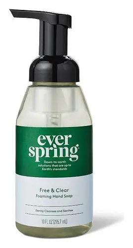 Everspring Foaming Hand Soap Free & Clear Unscented