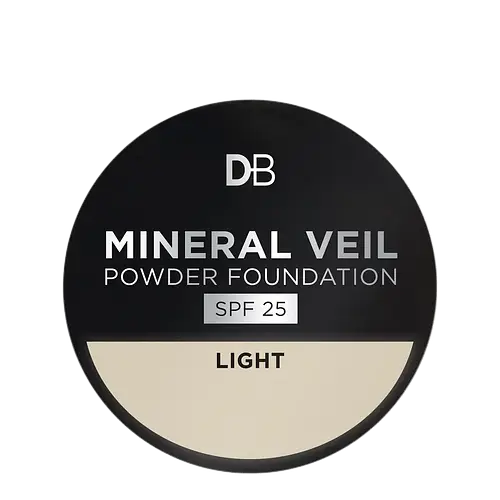 DB Cosmetics Mineral Veil Powder Foundation SPF 25 Light