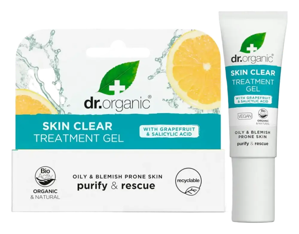 Dr. Organic Skin Clear Tea Tree 5 In 1 Treatment Gel