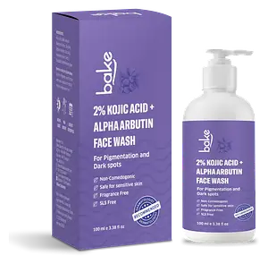 Bake 2% Kojic Acid + Alpha Arbutin Face Wash