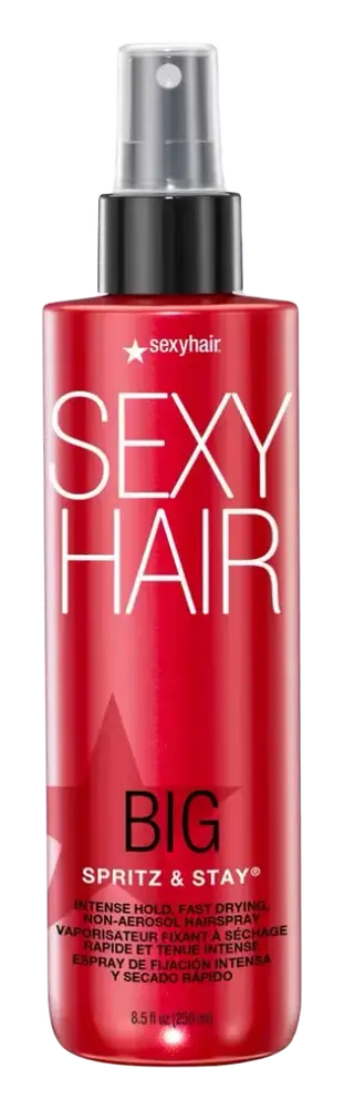 SexyHair Big Spritz & Stay Intense Hold, Fast Drying Non-Aerosol Hairspray