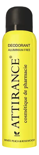 Attirance Aluminum Free Deodorant White Peach & Rosewood