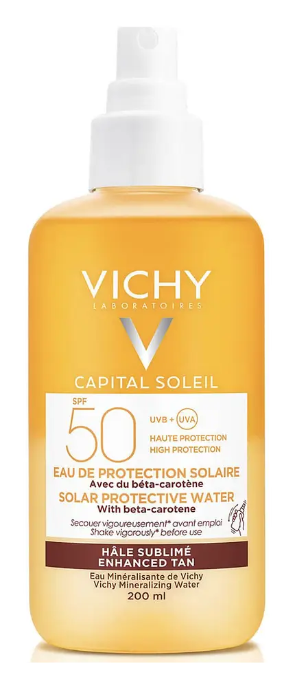 Vichy Capital Soleil Solar Protective Water SPF 50 Enhanced Tan