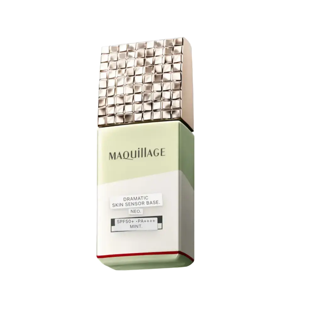 Shiseido Maquillage Dramatic Skin Sensor Base Neo SPF 50+ Mint