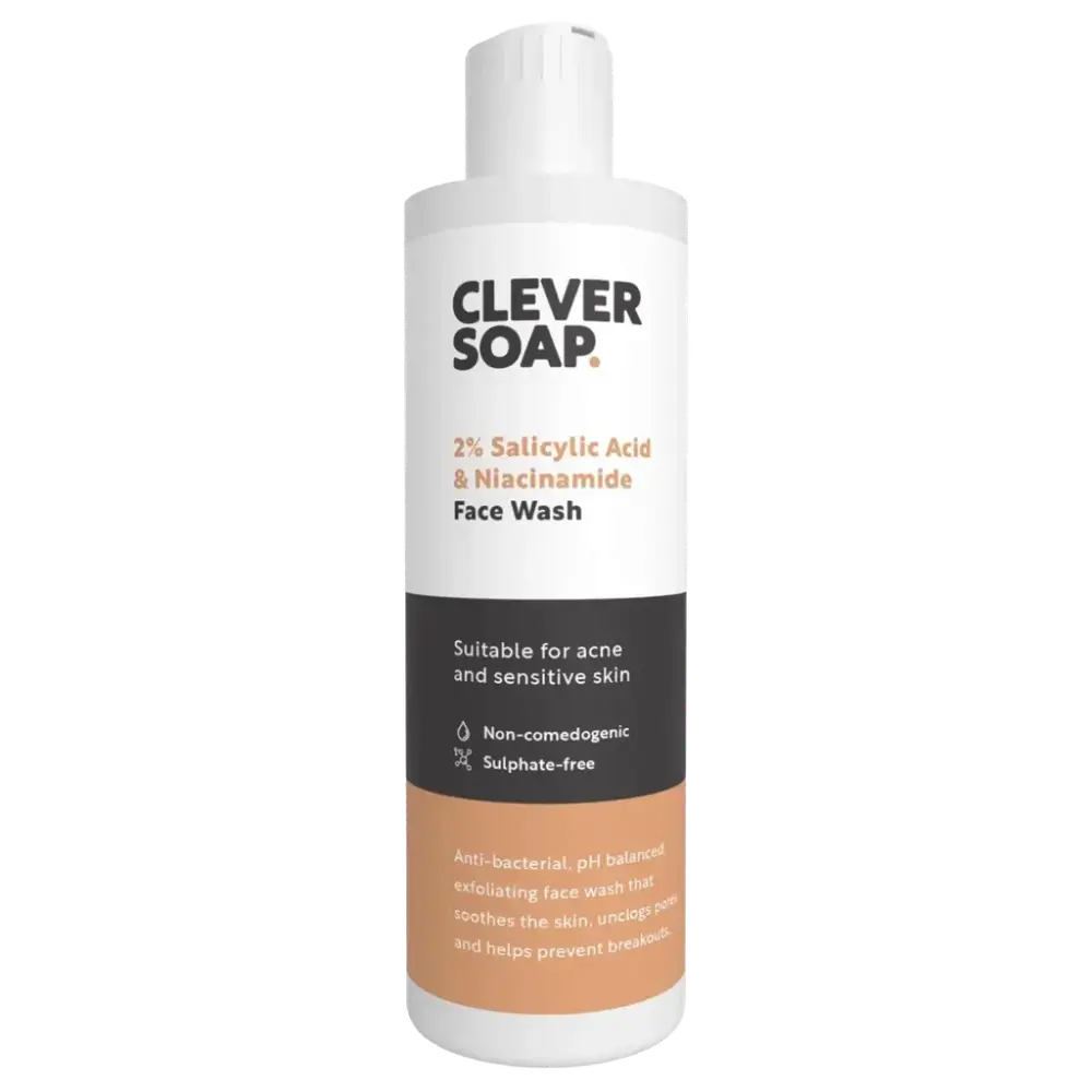 Clever Soap 2% Salicylic Acid & Niacinamide Face Wash