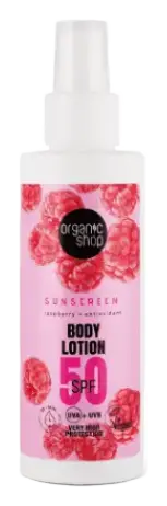 Natura Siberica Organic Shop Sunscreen Body Lotion 50 SPF