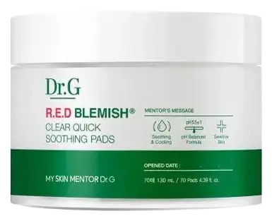 Dr.G R.E.D Blemish Clear Quick Soothing Pads