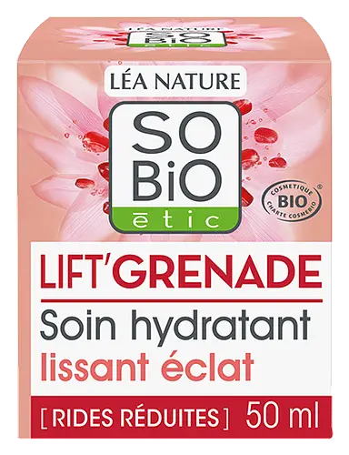 So’ Bio Etic Lift’Grenade Soin Hydratant Lissant Eclat