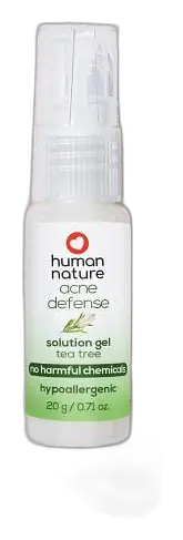 Human Nature Acne Defense Solution Gel