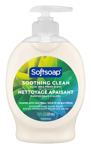 Softsoap Moisturizing Hand Soap Soothing Clean Aloe Vera
