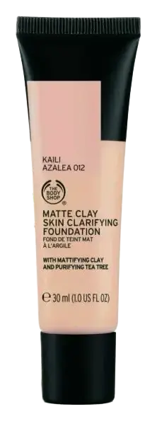 The Body Shop Matte Clay Skin Clarifying Foundation 012 Kaili Azalea