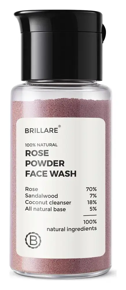 Brillare Rose Powder Face Wash