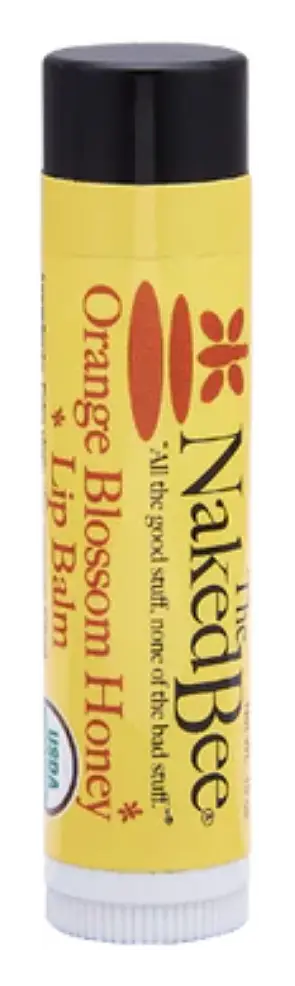 The Naked Bee Orange Blossom Honey Organic Lip Balm