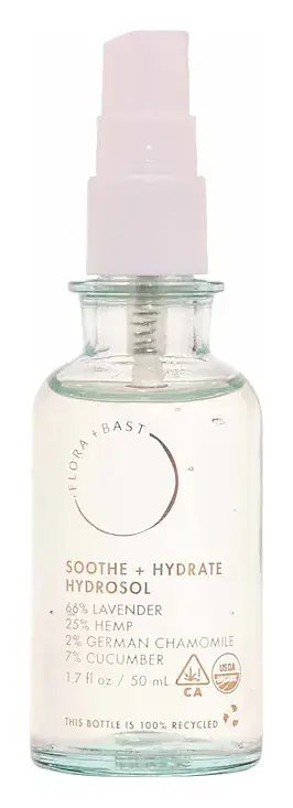 Flora + Bast Soothe + Hydrate Barrier Building Hydrosol Mist