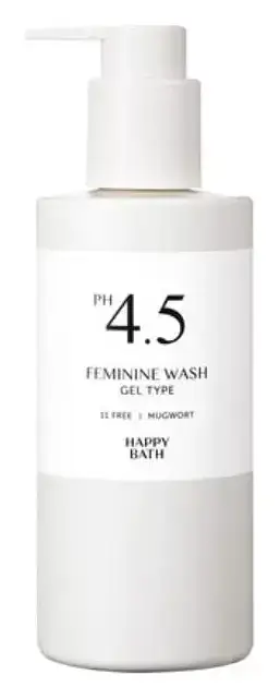 Happy Bath PH 4.5 Feminine Wash Mugwort Gel