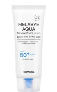 Sidmool Melabye Aqua Mineral Sun Lotion SPF 50+