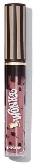 SHEGLAM Willy Wonka Cocoa Kiss Lip Gloss Cookies N’ Milk