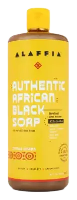 Alaffia Authentic African Black Soap All-In-One Citrus Ginger