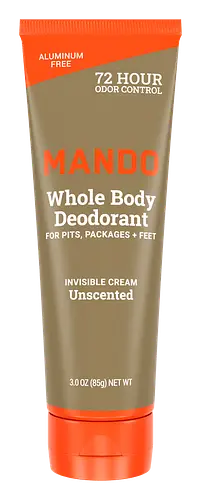 Mando Invisible Cream Deodorant Unscented