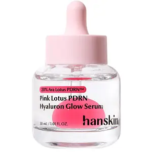 Hanskin Pink Lotus PDRN Hyaluron Glow Serum