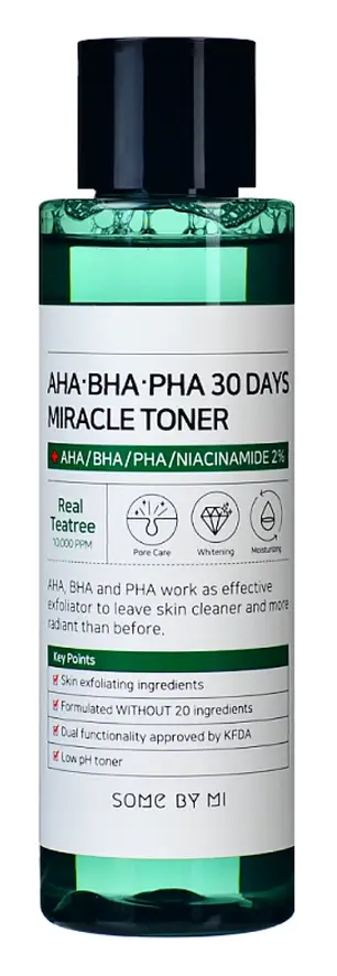 Some By Mi AHA BHA PHA 30 Days Miracle Exfoliating Toner