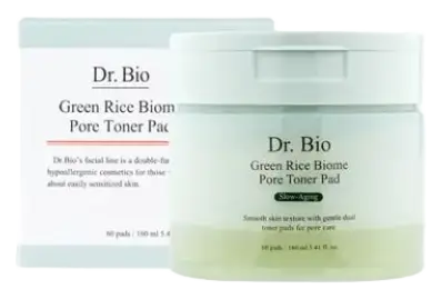 Dr. Bio Green Rice Biome Pore Toner Pad
