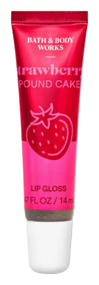 Bath & Body Works Lip Gloss Strawberry Pound Cake