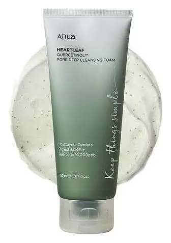 Anua Heartleaf Quercetinol Pore Deep Cleansing Foam