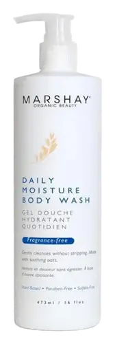 Marshay Organic Beauty Fragrance-Free Daily Moisture Body Wash