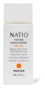 Natio Tinted Moisturiser SPF 50+ Medium