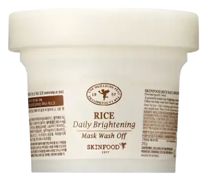 Skinfood Rice Daily Brightening Mask Wash Off
