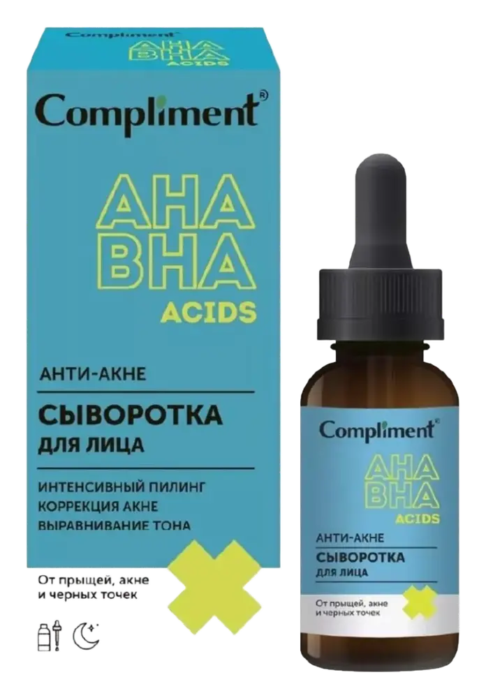 Compliment AHA BHA Anti-Acne Serum