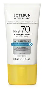 O Boticário Protetor Solar Facial Antissinais FPS70 BOTI.SUN Acqua Fluido